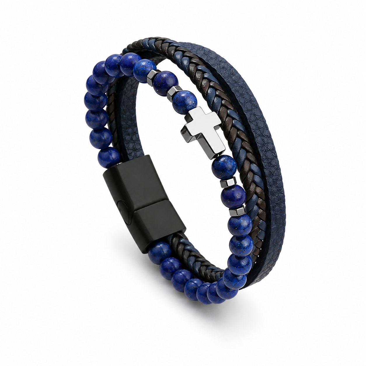 Braided Cross Bracelet